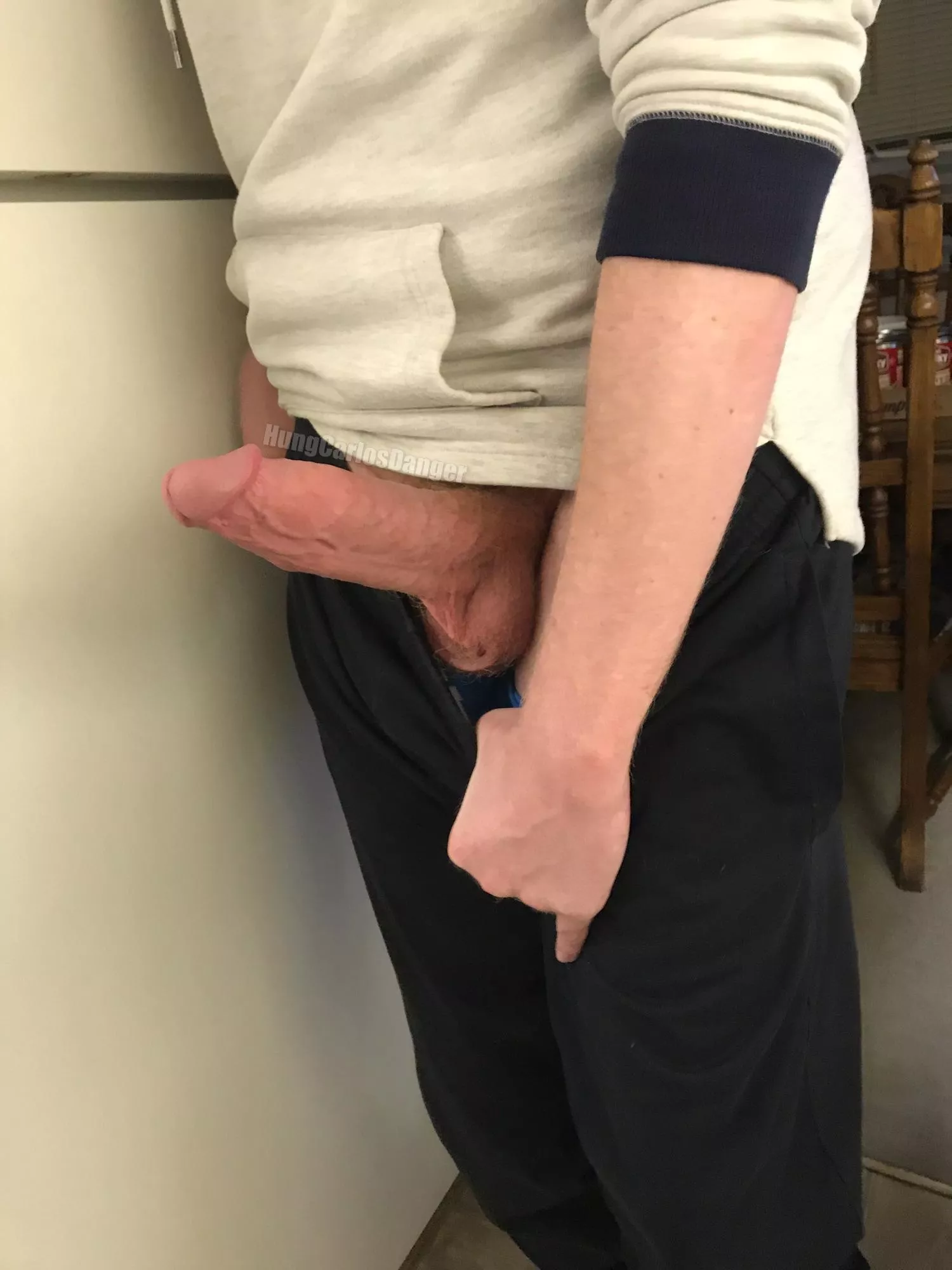 Can I fuck you against the fridge? posted by HungCarlosDanger