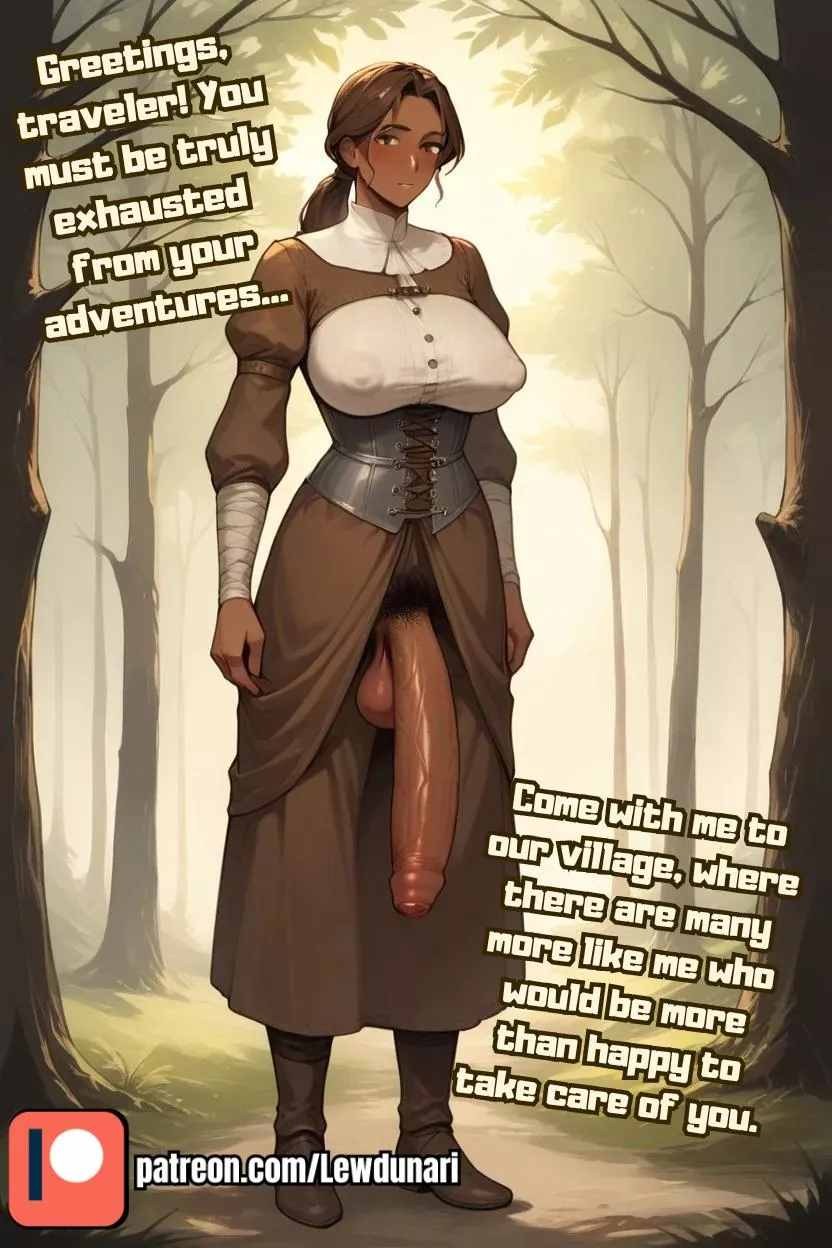 Futanari Village  posted by Lustynari