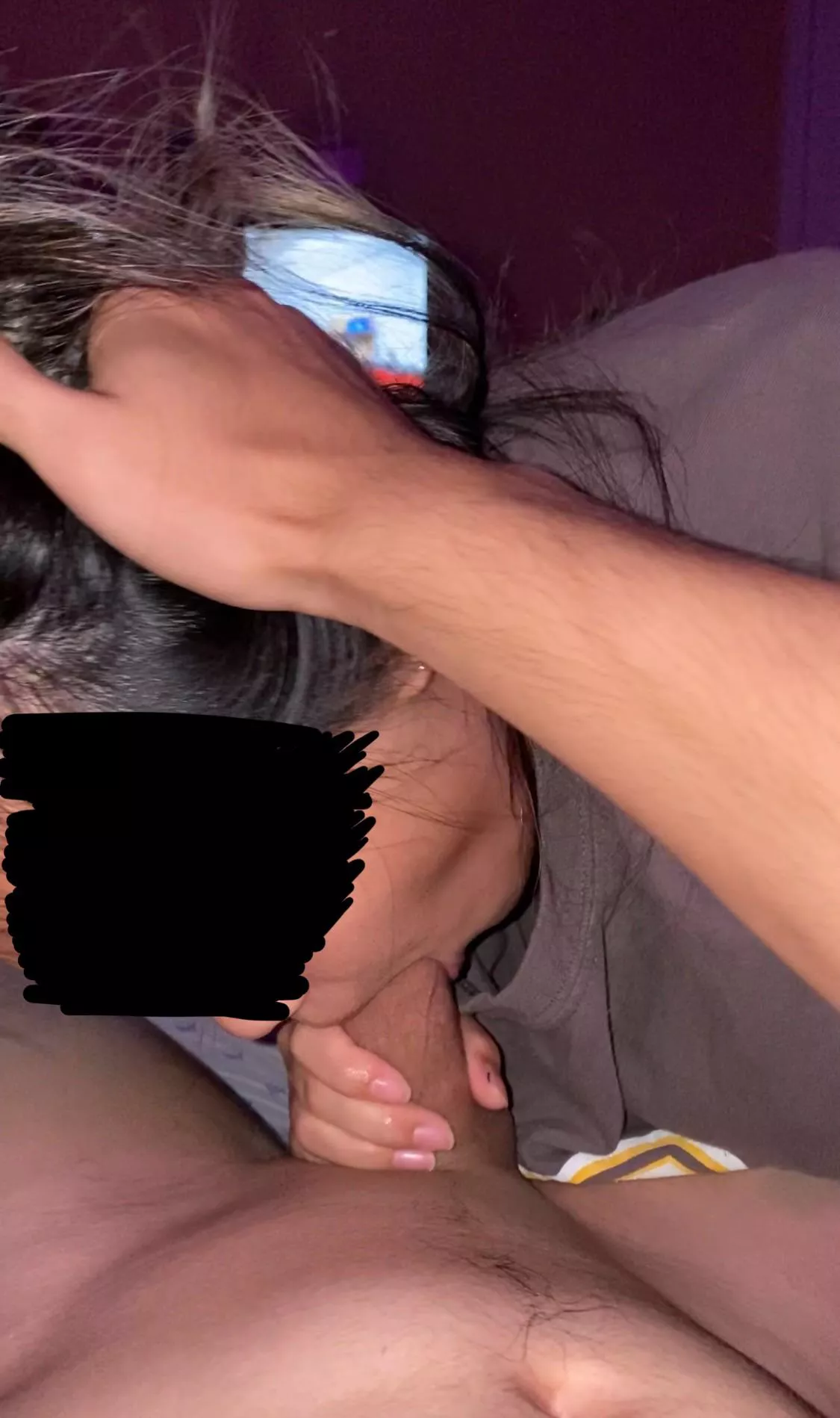 how hard would you fuck my throat? 😋 posted by love2sharee