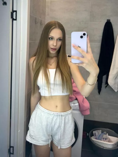 i made a crop top out of an old shirt, how does it look on me? by CatherineEndearing