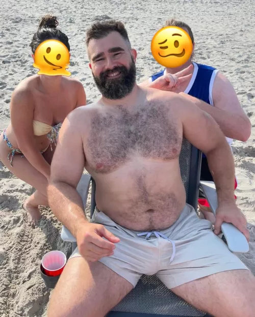 Jason Kelce Shirtless (Not OC) by Illustrious_Ad_6845
