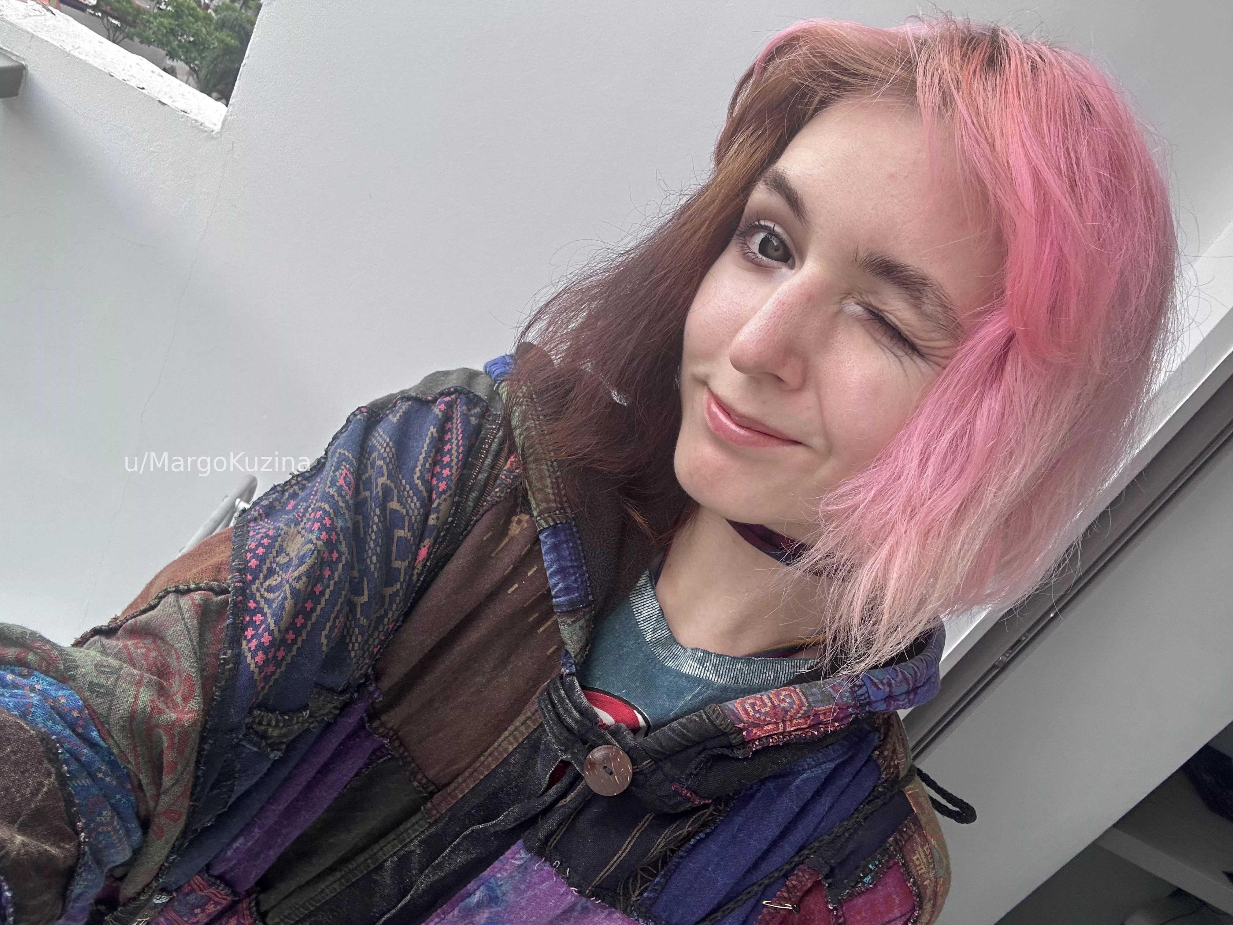 looking like a pink marshmallow posted by MargoKuzina