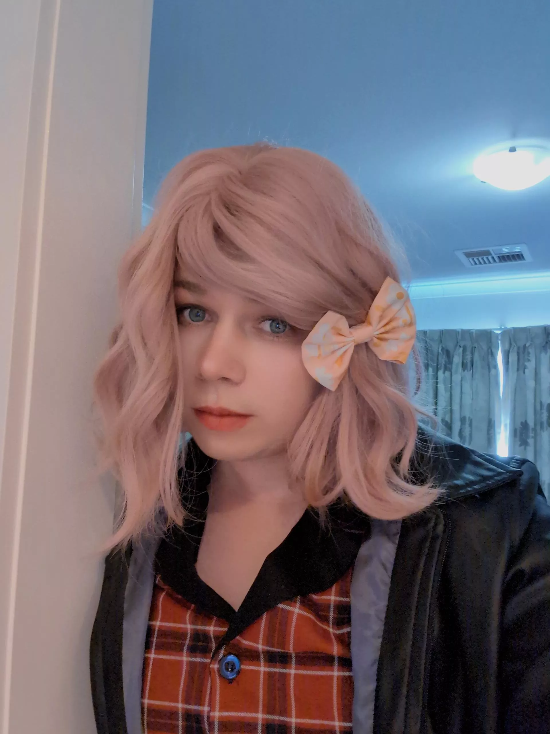 Loving my new leather jacket 💕 posted by hazel_housewife