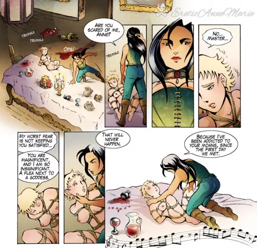 The Flea and the Goddess [EroticAnneMarie #4] (ReinaCanallaArt)  by ReinaCanalla