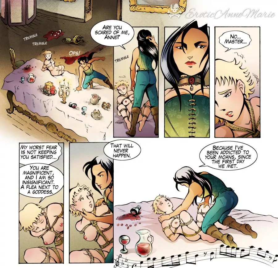 The Flea and the Goddess [EroticAnneMarie #4] (ReinaCanallaArt)  posted by ReinaCanalla