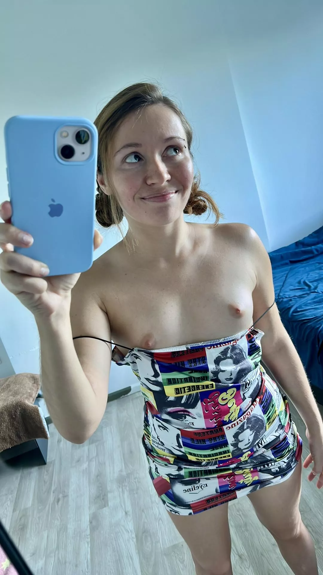 The smallest girl on the site, a little shy about it! 😊 posted by thorwithnocomplaints