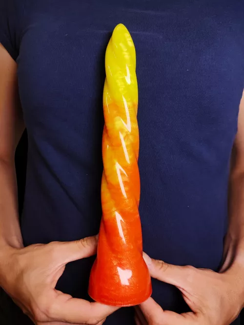 Unicorn in usable size 20x4 cm in beautiful colour combination. Do you like it too? We will be happy to make you one in size you want :)

 by 3Derotika