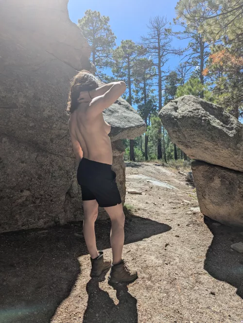 Went for a hike by TamaKerry