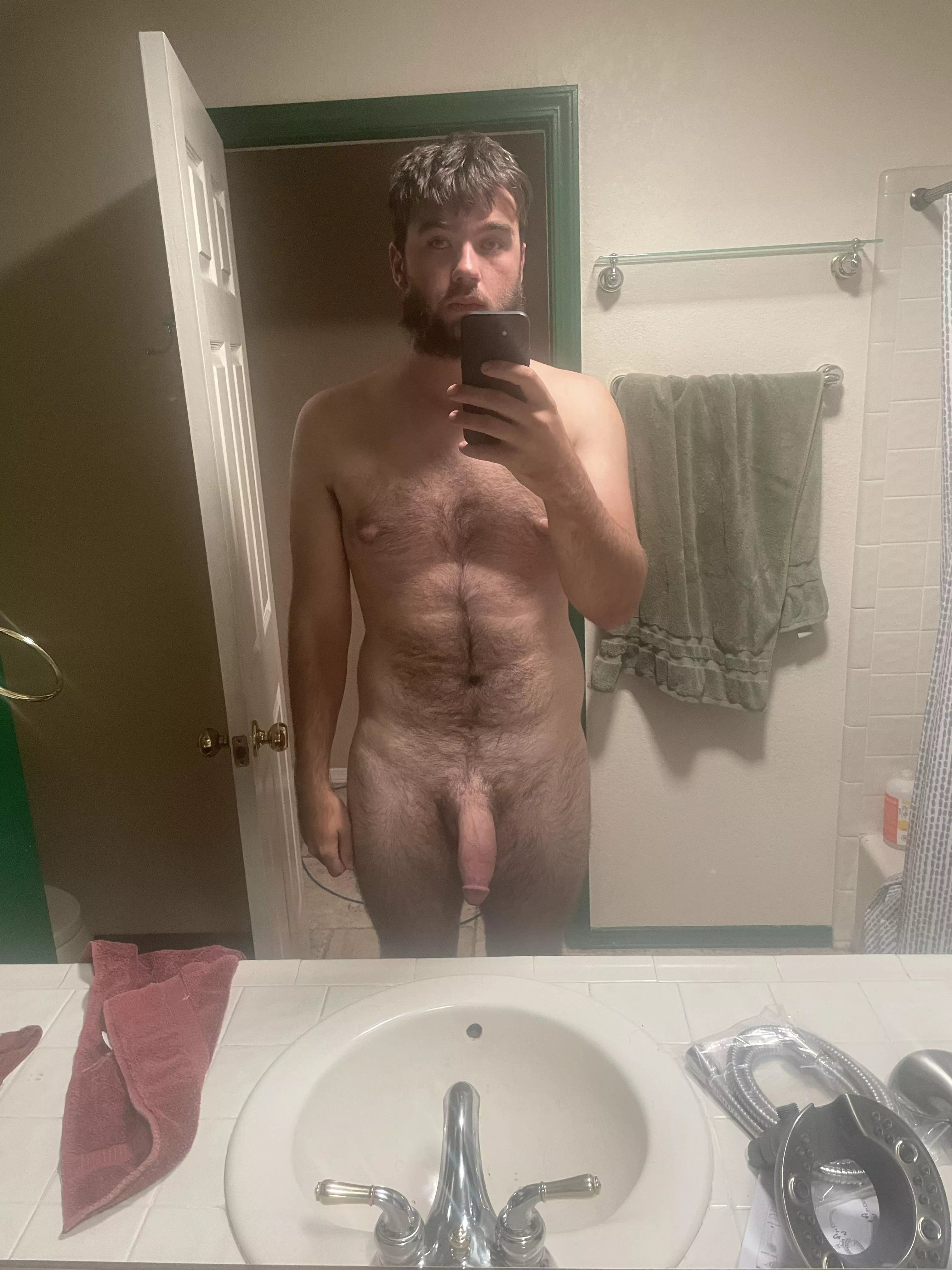 “What would you do if you walked in on me like this”? posted by Fxrleyyy