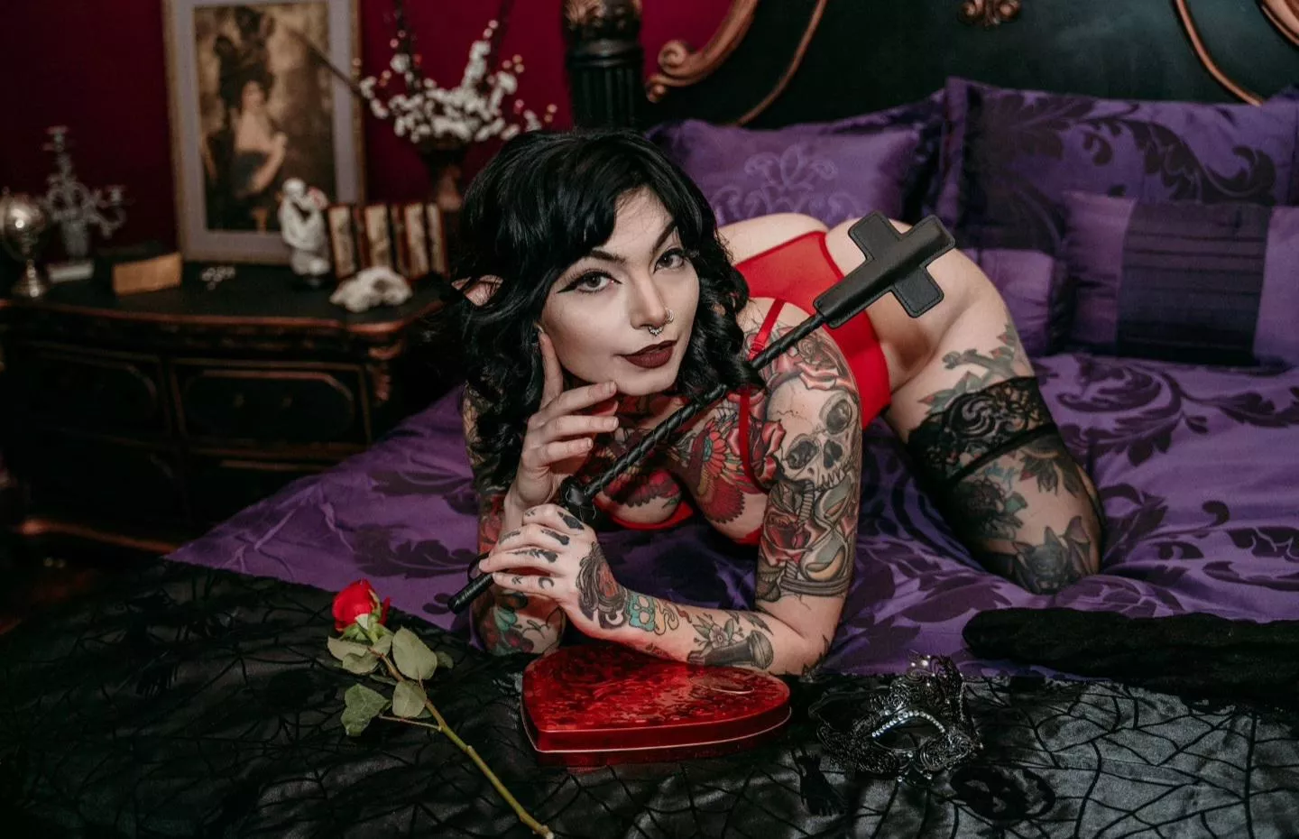Would you fuck a bending goth girl like me? by SexySultryRei72