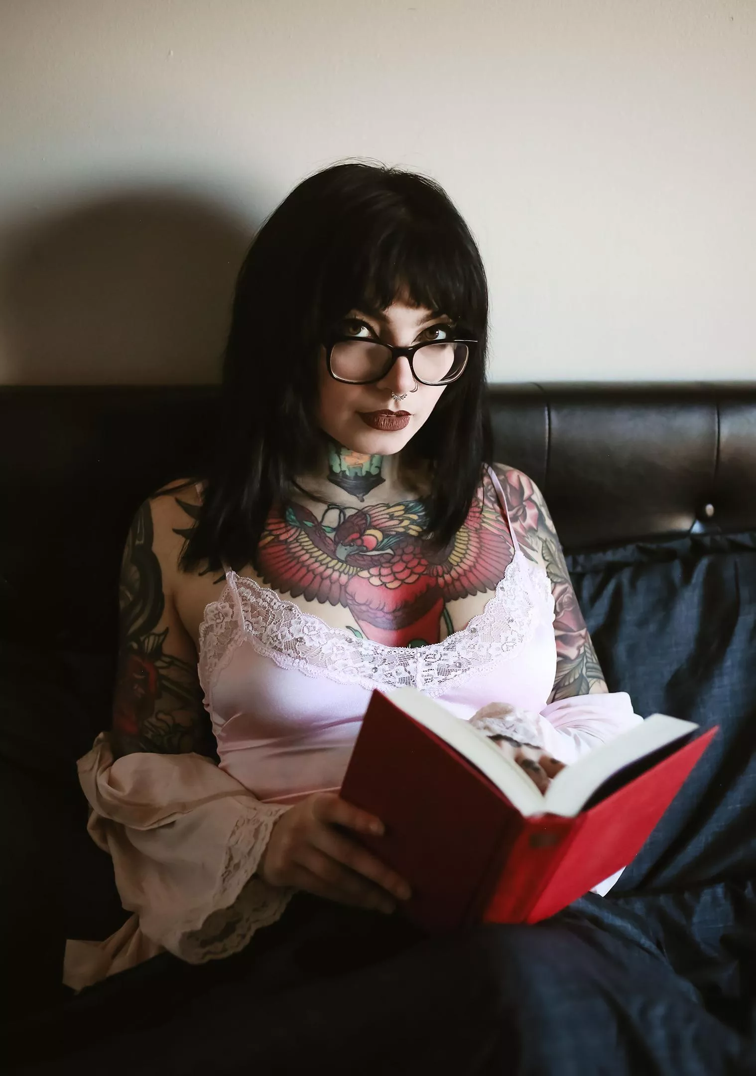 Would you fuck a nerdy goth girls like me? posted by deergirlwife