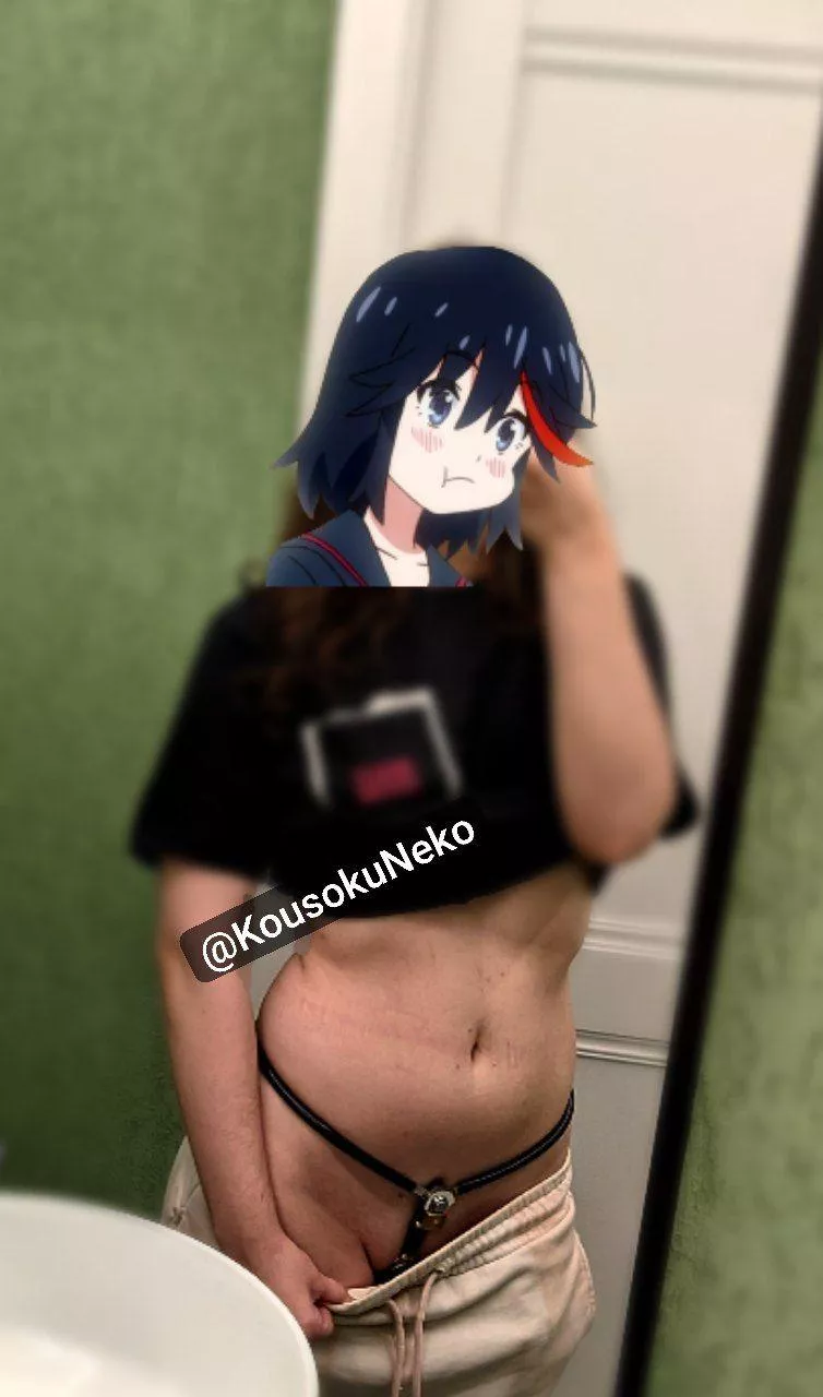 You never know, the girl who just passed by might be wearing a chastity belt instead of panties posted by kousokuneko_chan