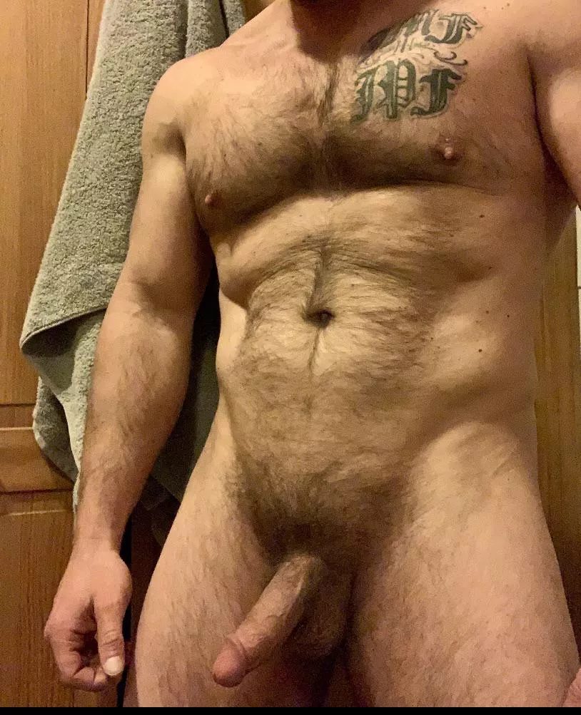 [50] Nice big cock fresh out the shower for your pussy,DMs open  posted by Werewolf4949