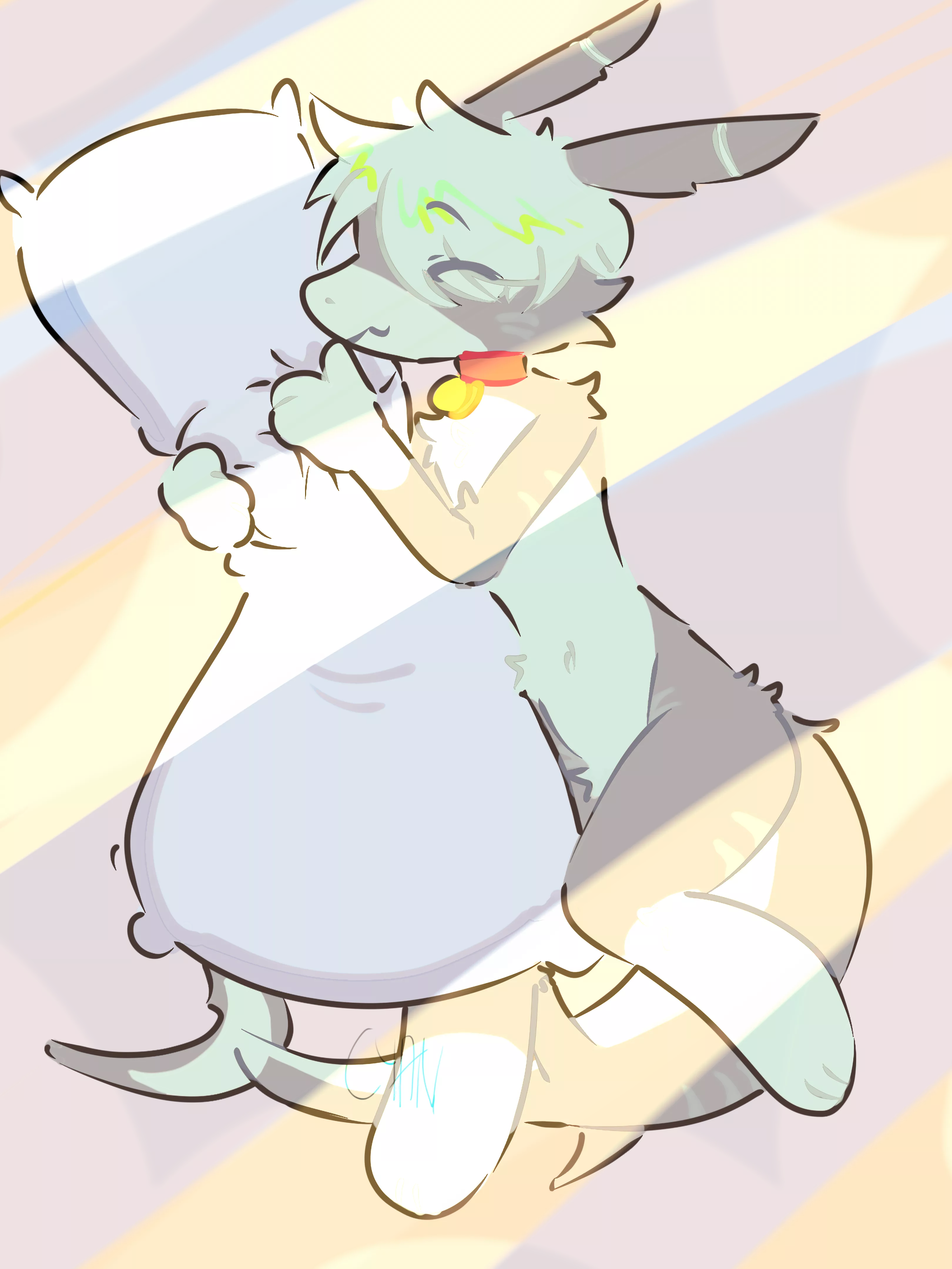 Eepy boy posted by Yellow-ilikewalffles