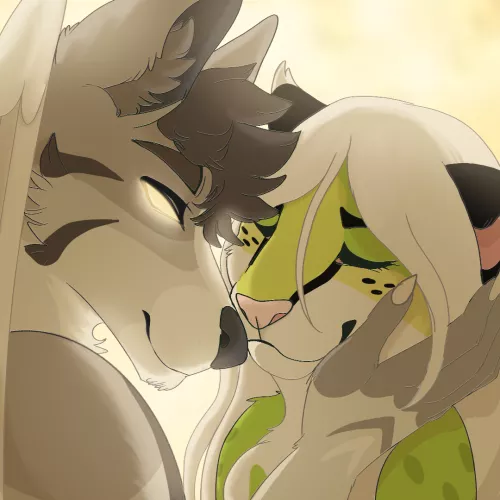 Every Time We Touch (art by me) by apple__glass