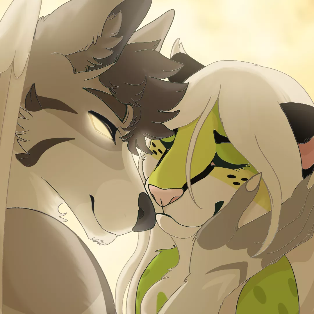 Every Time We Touch (art by me) posted by apple__glass