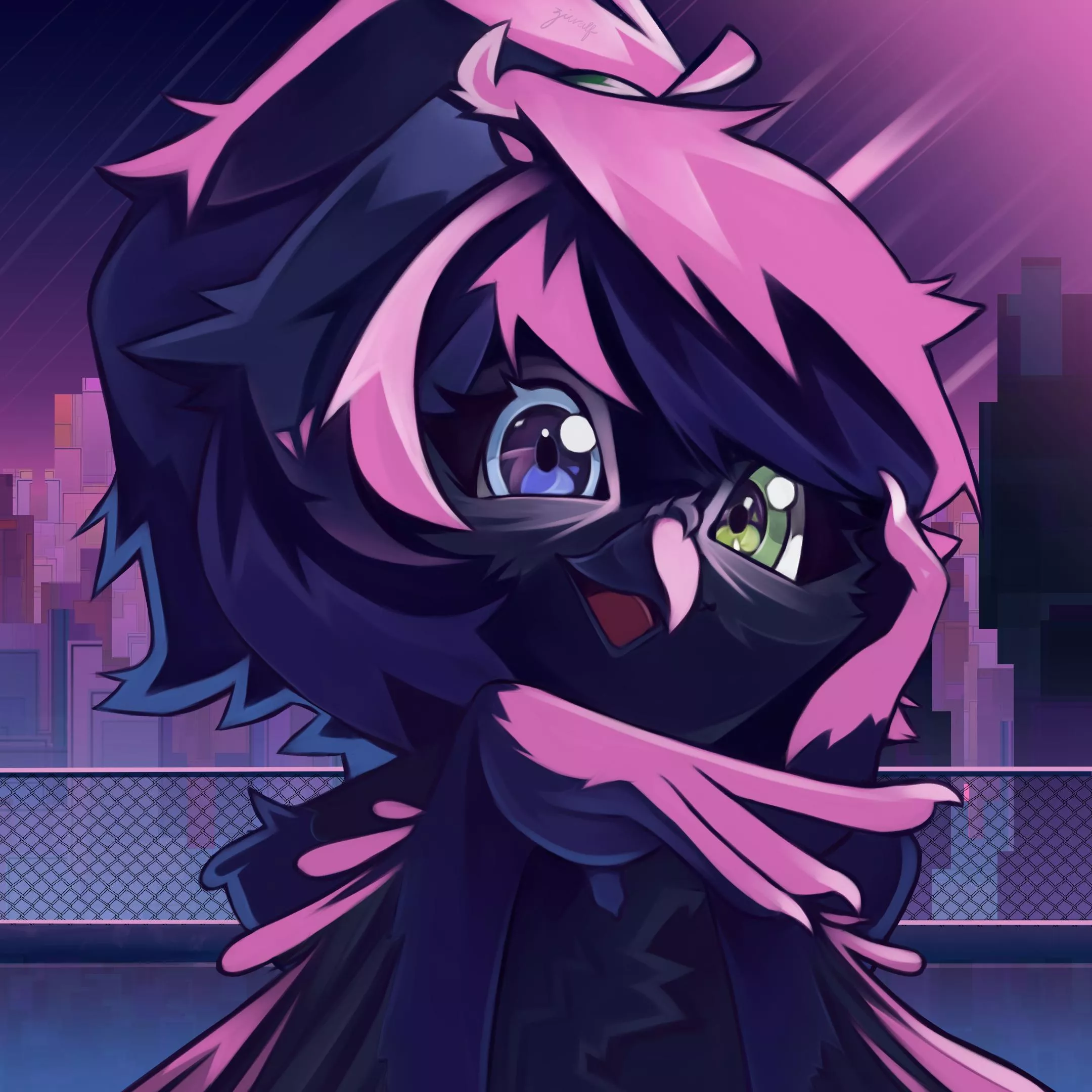 First Avian Commission!  posted by iAteGrassOnce