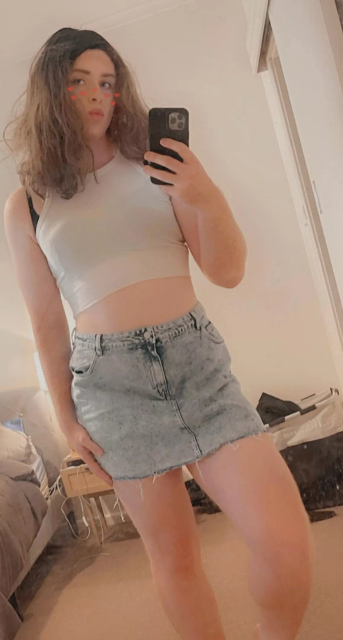 Just want to be dressed up again 😫 posted by Femboy_Chloe_