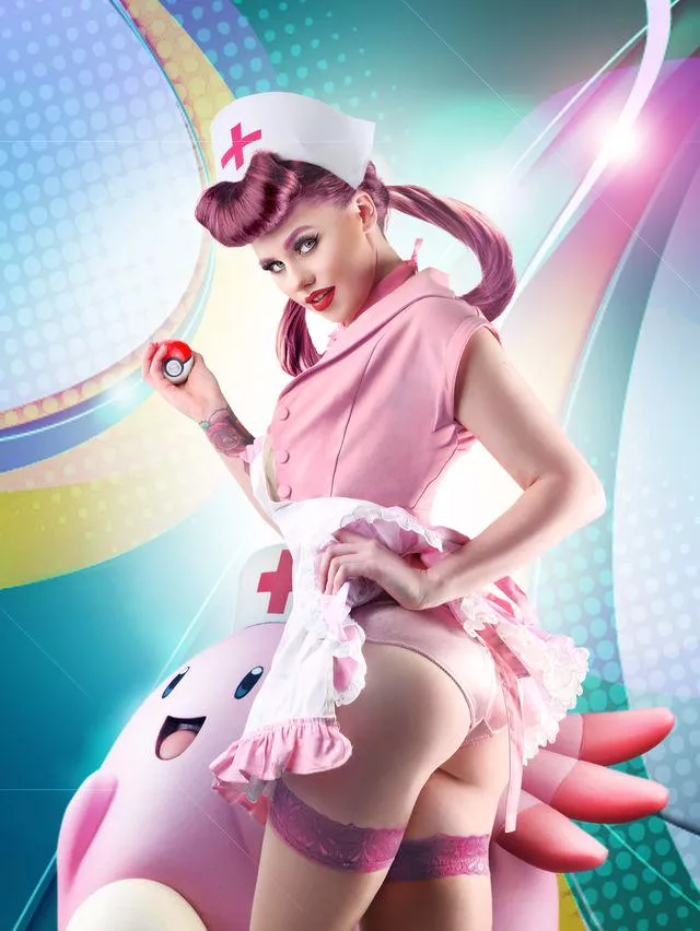 Lolita Ward as Nurse Joy 📷 by Me posted by DollhousePhotography