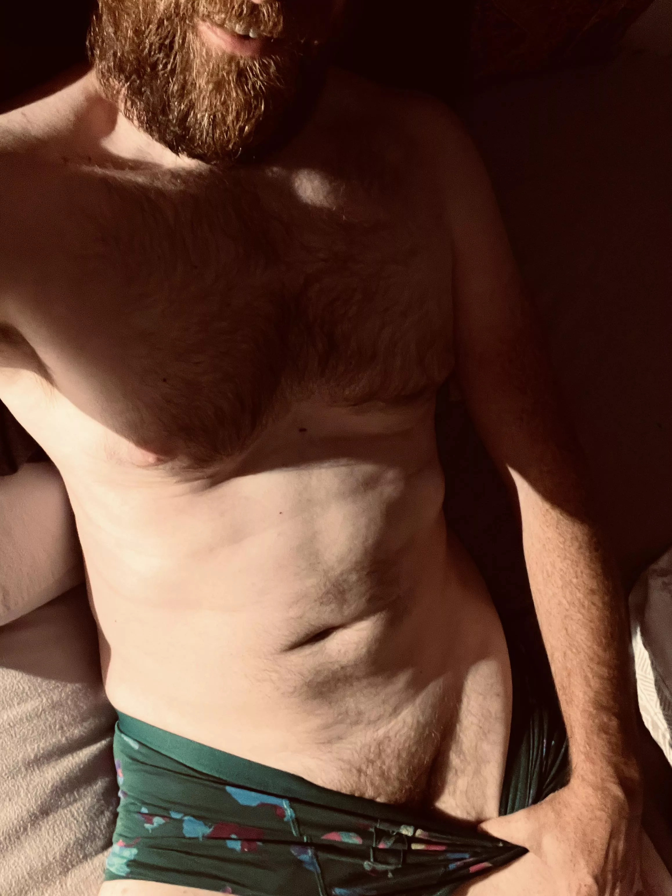 Okay, this picture proves it, I need to trim my beard. posted by JeanLucPecan