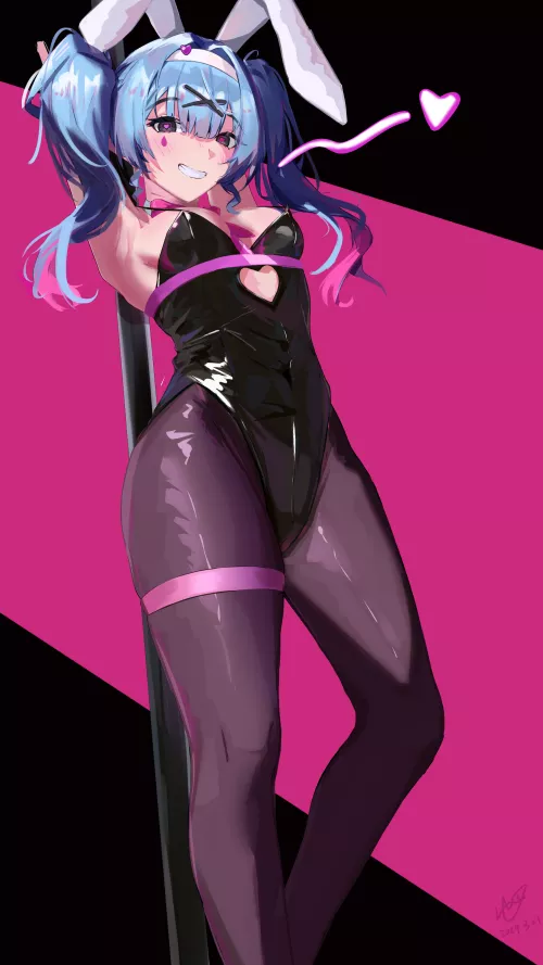 Rabbithole Miku  by CheetahSperm18