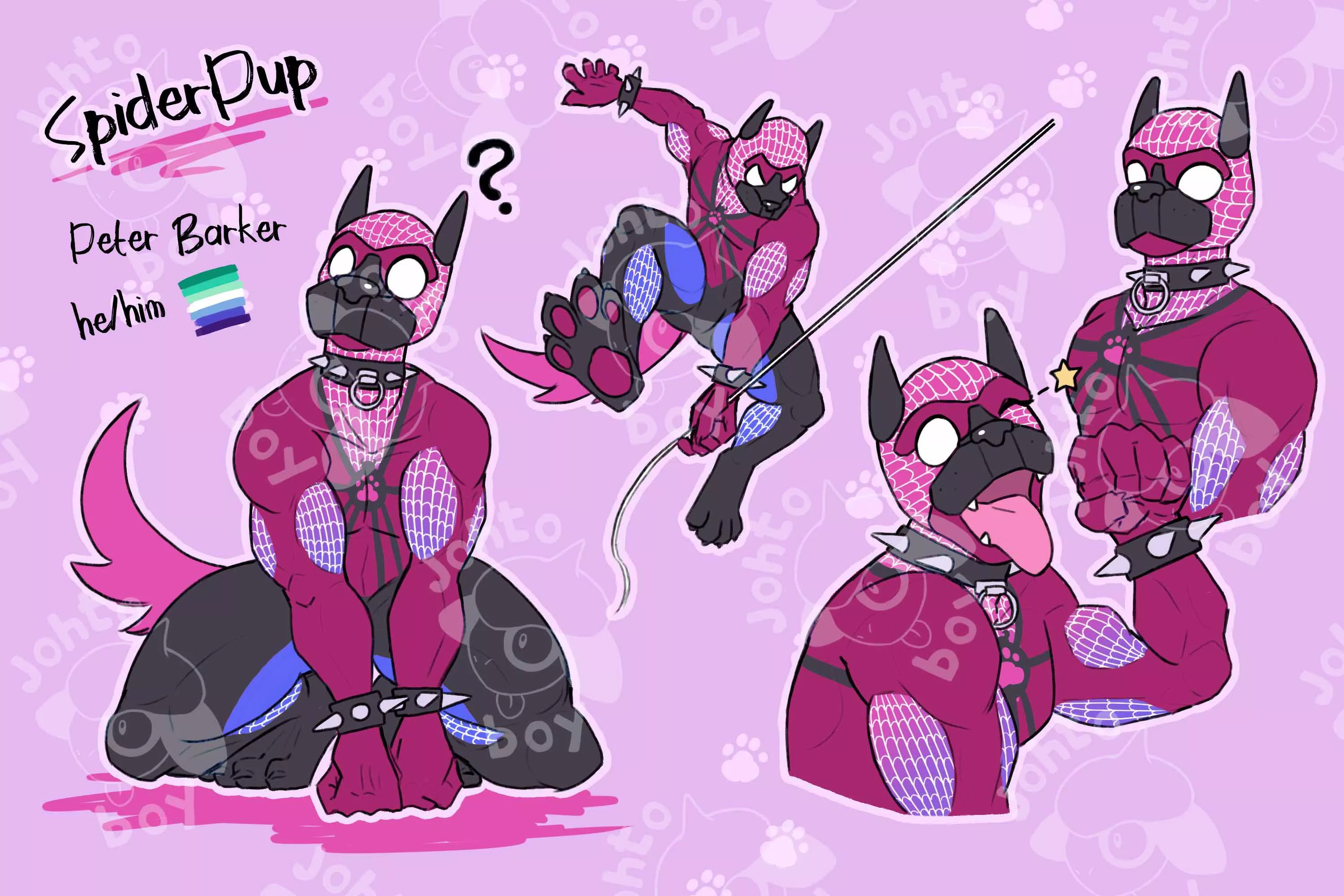 SpiderPup Peter Barker (OC) (ADOPTABLE)  posted by FlamingoImportant675