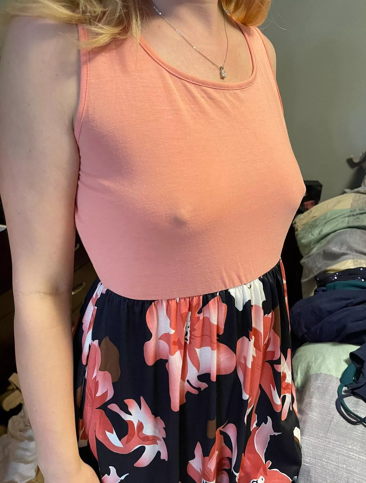 Trying to convince wife to go out braless. Thoughts?  posted by MarioCostume