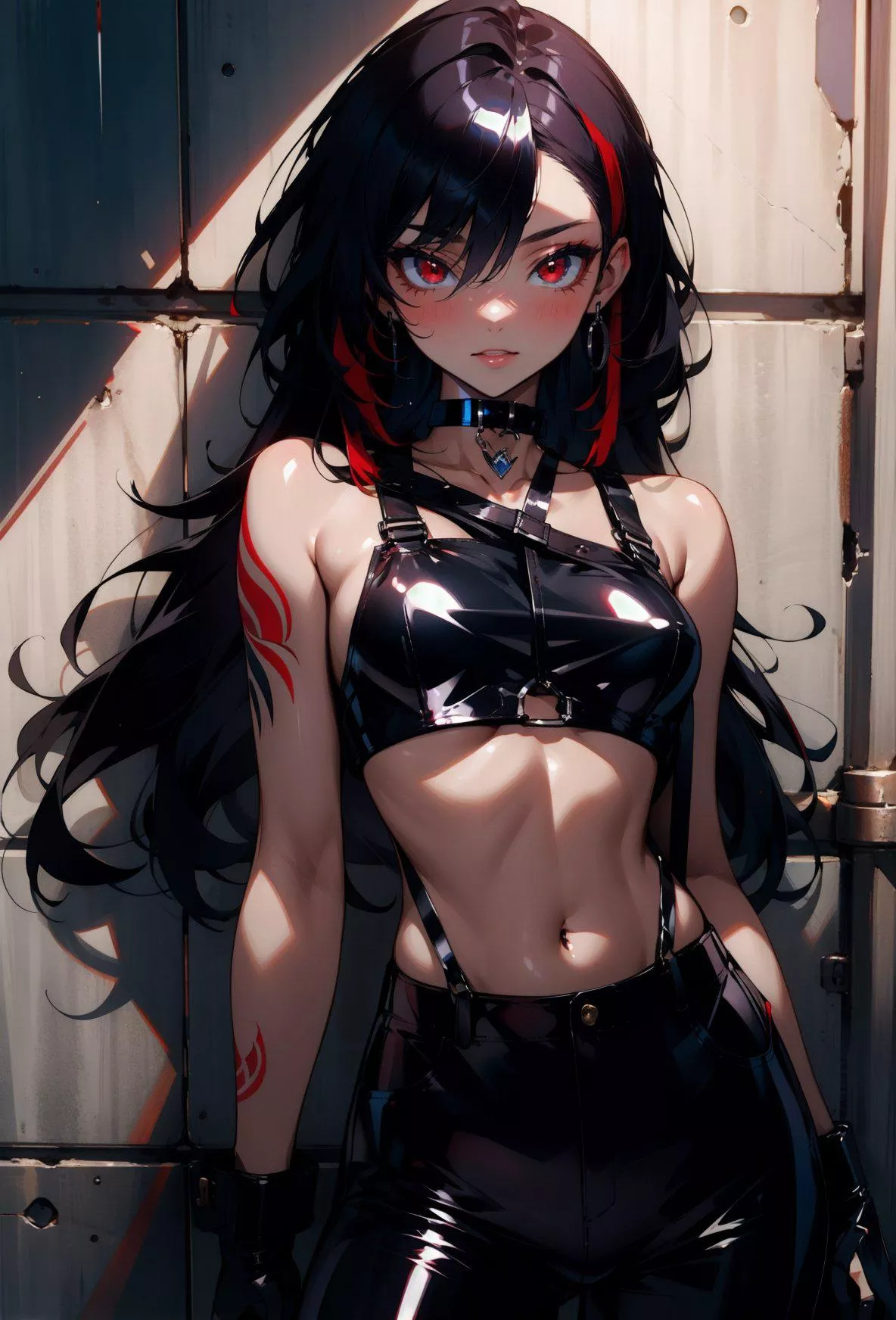 Black Leather Outfit  posted by CheetahSperm18