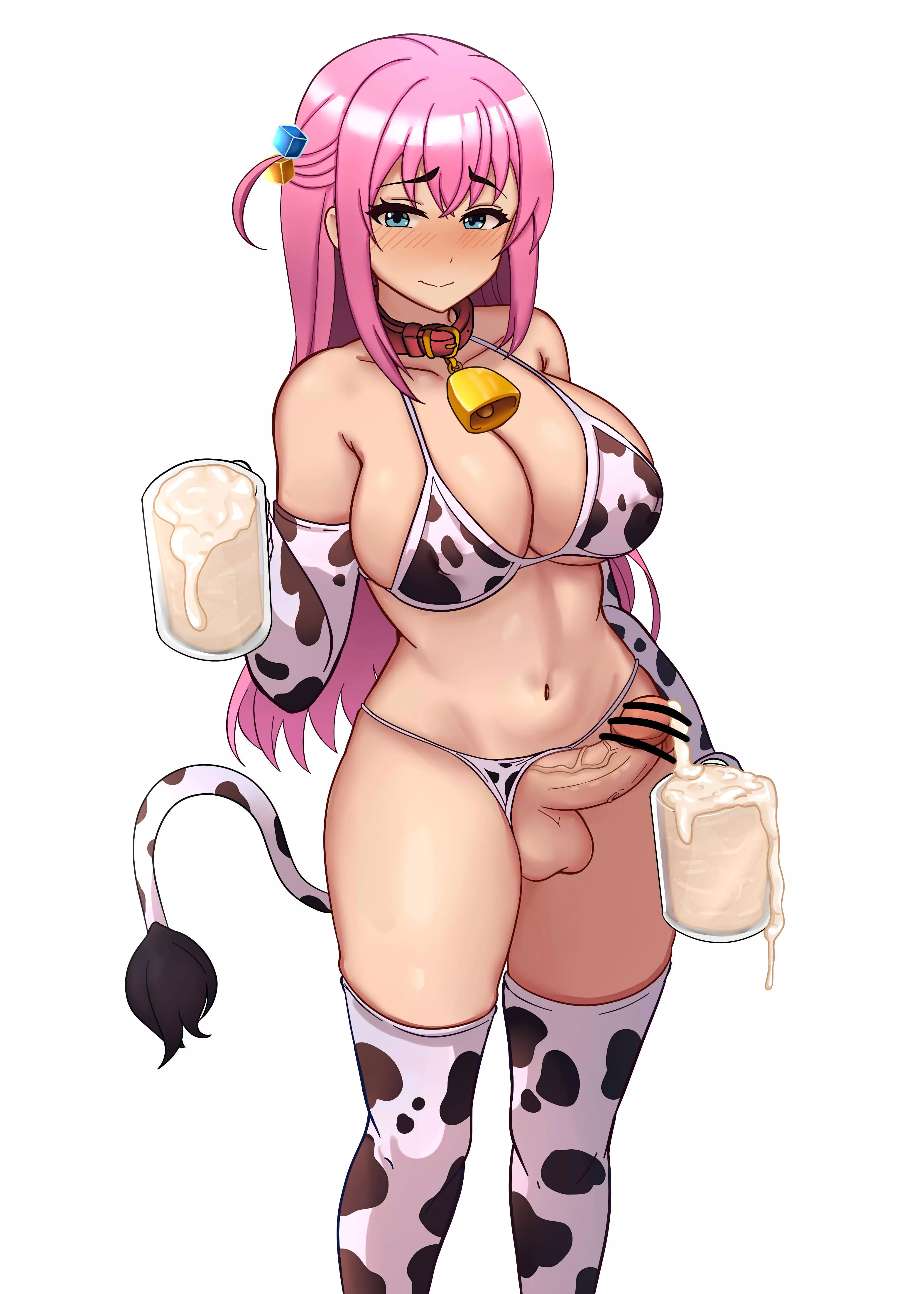 Bocchi The Cow Producing Milk (Bocchi The Rock) posted by Csxc