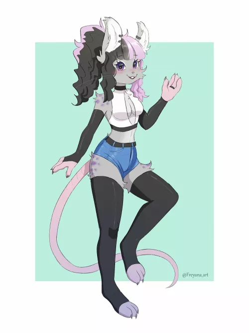How do you like mouse characters? (Art by me) by freyana_art