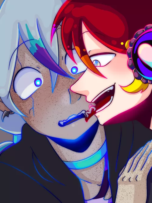 {Image} If you bring a snack you have to share (Art and Sonas by MystyCalypso) by MystyCalypso