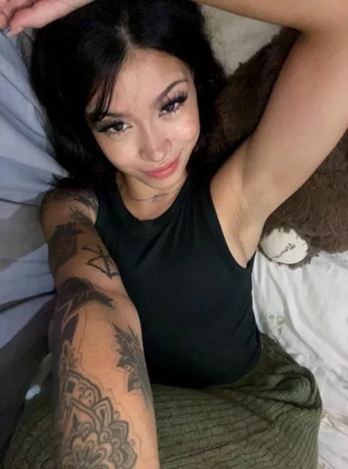 Imagine me waiting for you in your bed   by Divine-angel43