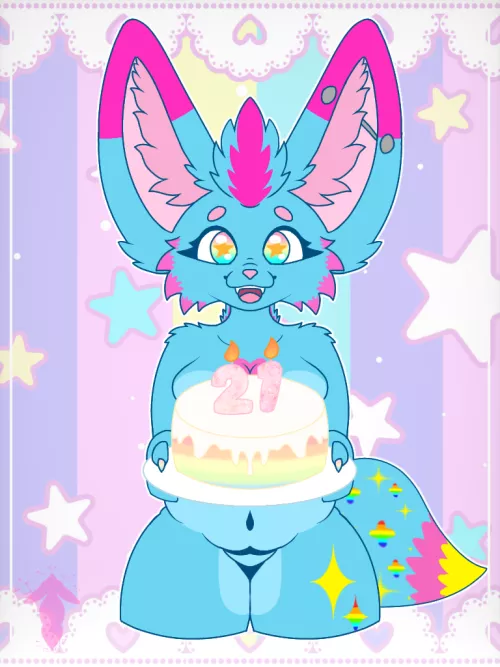 ITS MY BDAY :D by KaedeFennecFox
