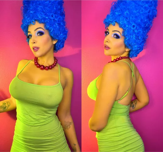 Marge Simpson by Nicole Marie Jean/self  by OpenBobsPlz