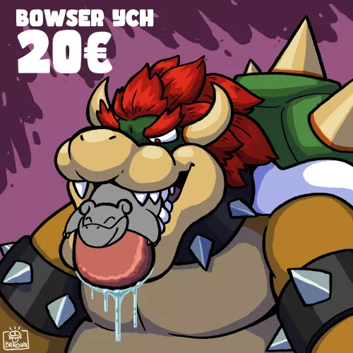 {Promo}!!BOWSER YCH SALE!! Only 20€ by Baronixxx18