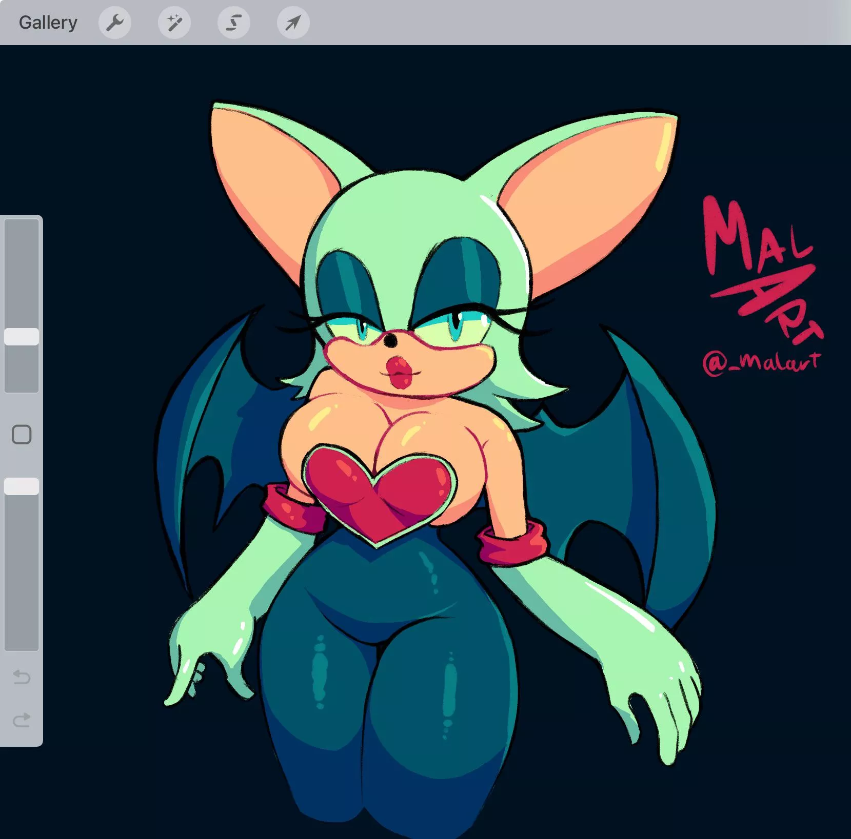 Rouge by me (MalArt) posted by _MalArt