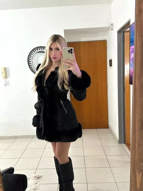 Sleek and stylish in my black outfit 🖤 by EllaaSpark