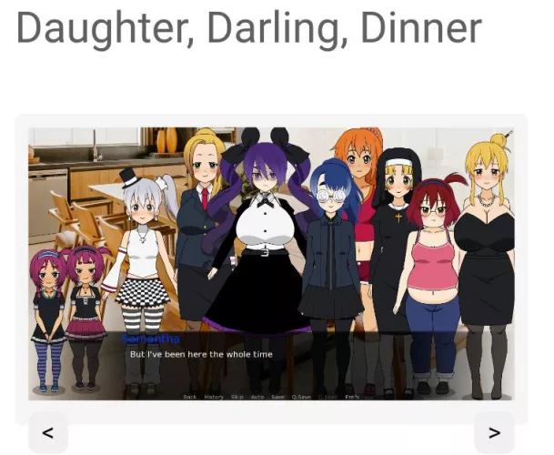 {Discussion} Do Anyone Know What Happened to The Creator Of This Game Called Daughter, Darling, Dinner? {request} by Box_Of_Jelly
