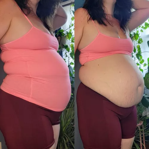 I don't think I can hide my belly anymore 😳 by Executiveassistant00