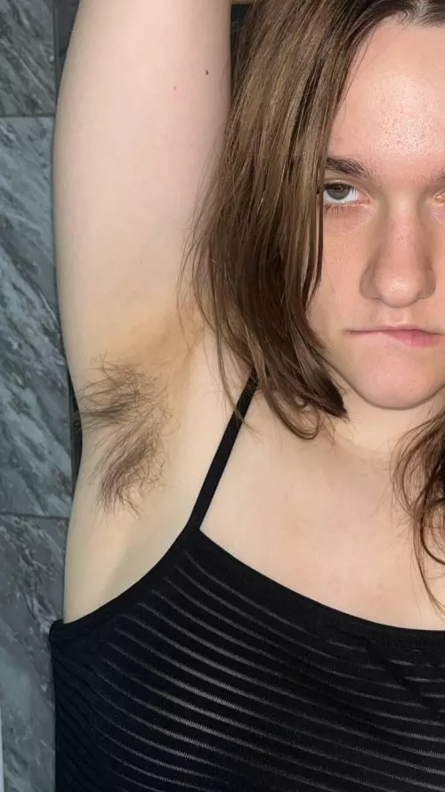 I like it when someone licks my hair by hairy_shizo