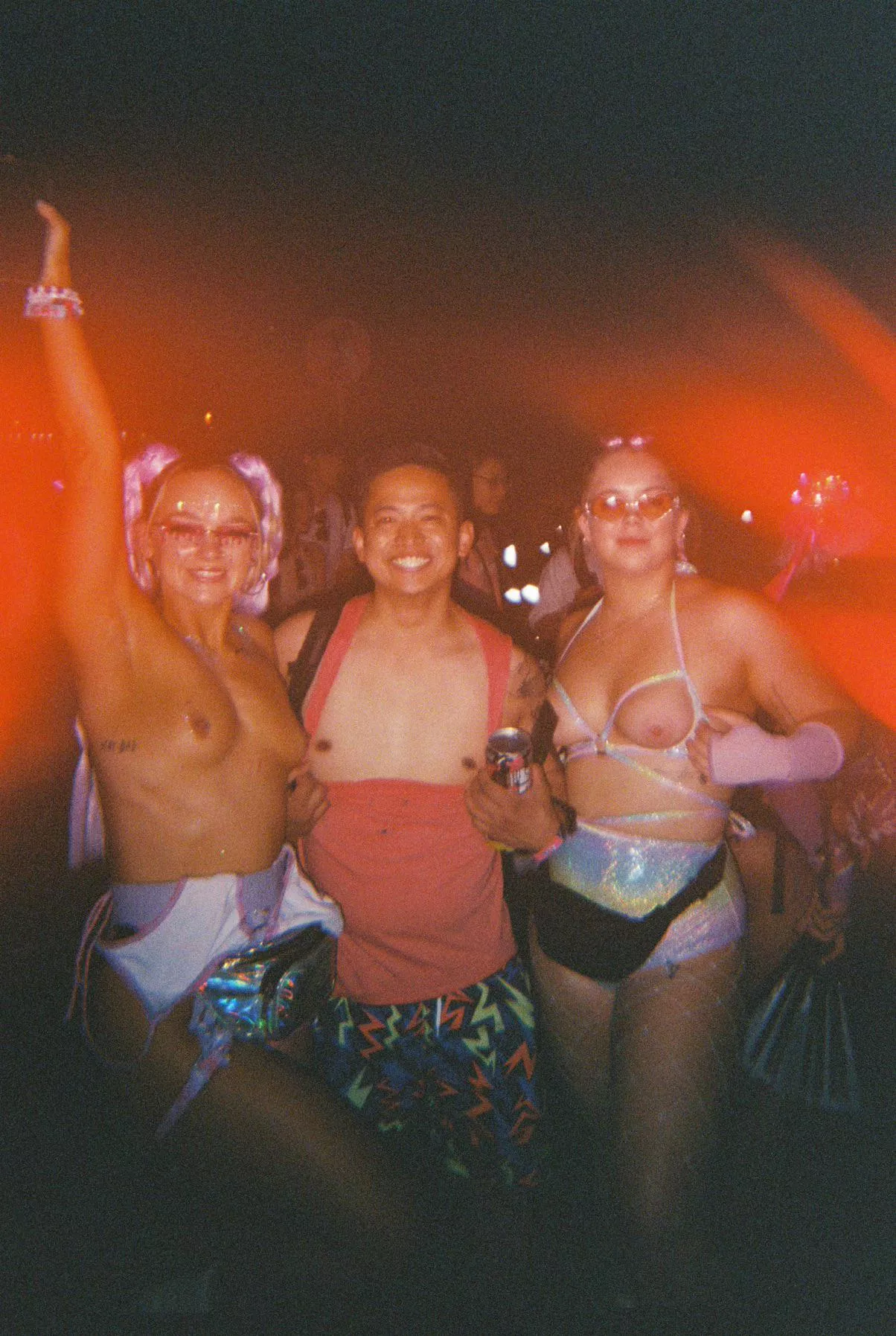 just got my festival film developed hahahah  posted by keeksuncensoreddd