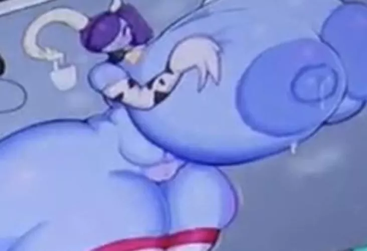 Lf Color Source: 1girl, Cow print, Lactation, Purple Hair, Pig tail, Hyoer breasts, Hyper Ass, Thick Thighs, Hand On Breasts, Cow Bell, Steam, Thigh High, Bottom Heavy, Wide Hips, Tail, Huge Areolae by ImgonnaDPonwakeup