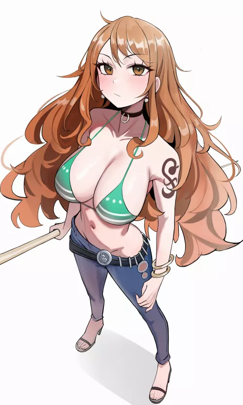 Nami [One Piece] by CheetahSperm18