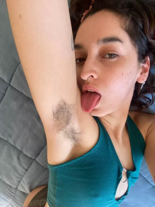 What do you call a woman who has incredibly long armpit hair ?	 by Latinxscorpion