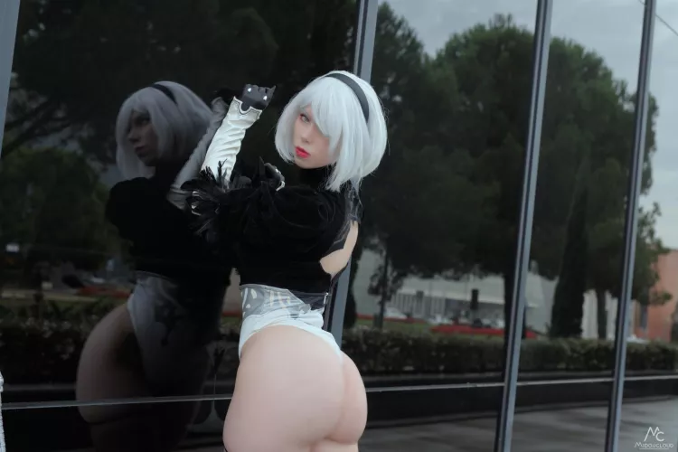 2b cosplay (Nier Automata) by Nire.02 - Photo by me  by MidouCloud