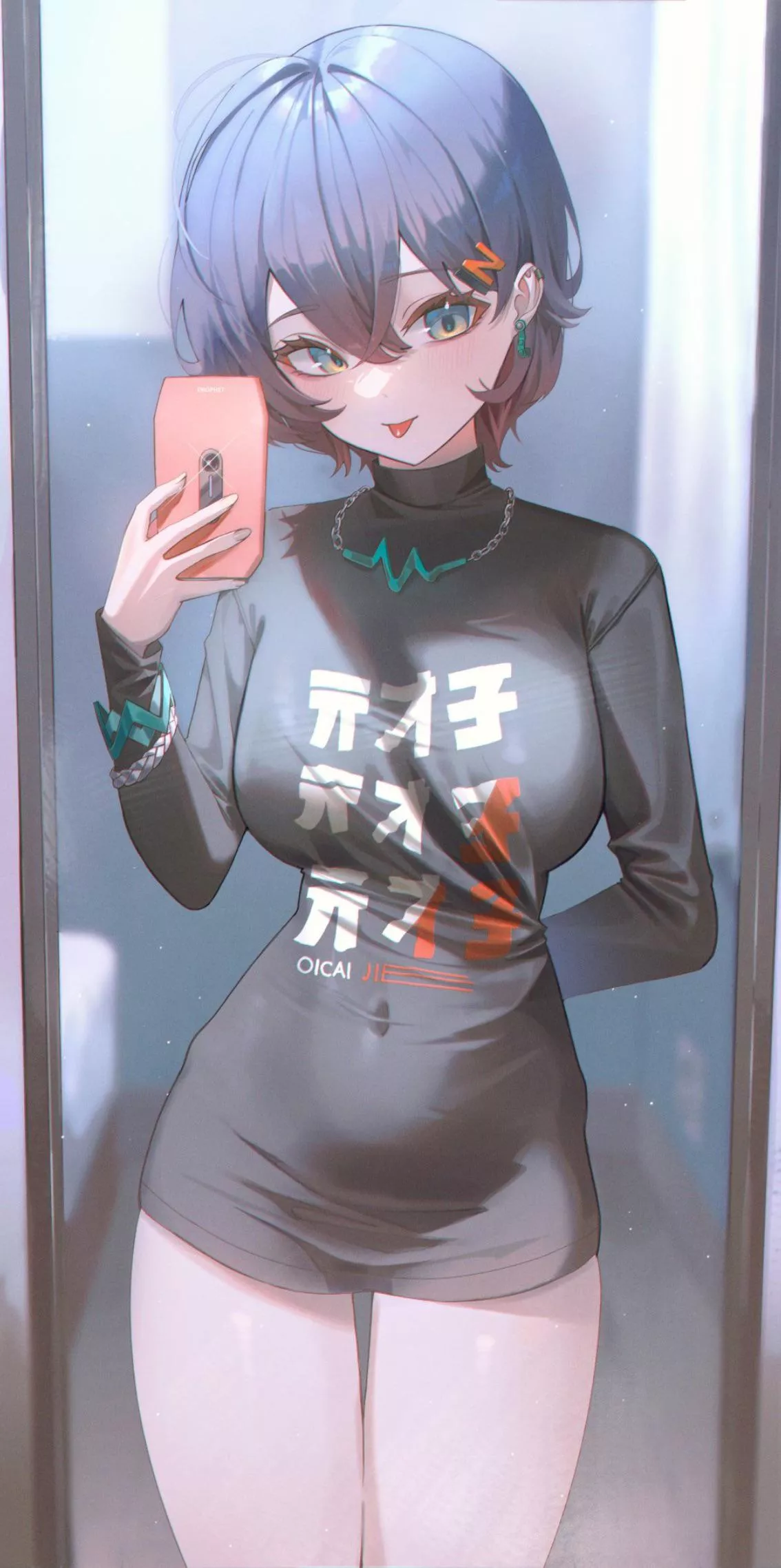 Belle’s top wraps around her big boobs so well  posted by ameliesToy