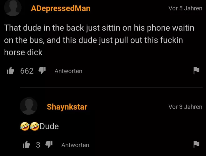 Bro really is packed like a horse by Rappingcanid