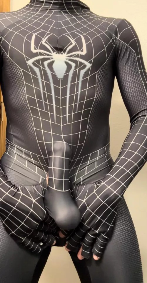 Don’t get me excited at the Halloween party  by maskedherobwc