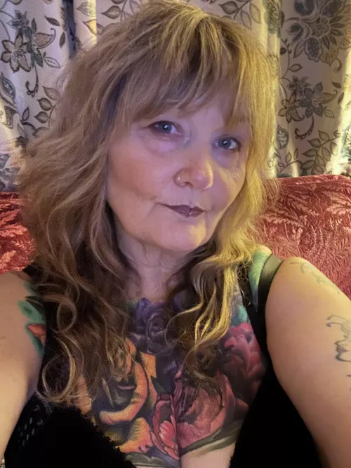 Floral curtains by Clairedelune2012