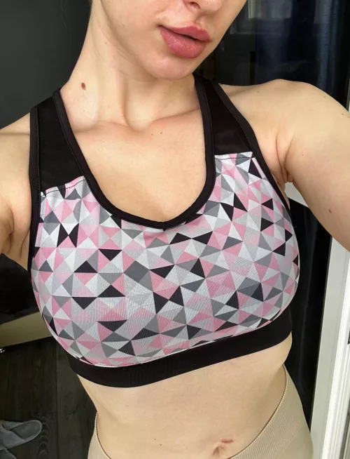 Love showing you my sports bra from work by TongueCandyy